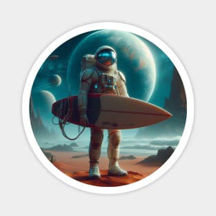 Intergalactic Surfer Magnet